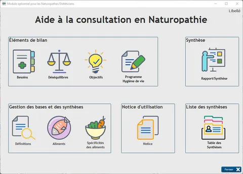 Module métier Naturopathie